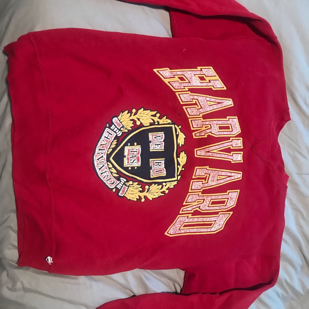 Harvard crew neck sweatshirt